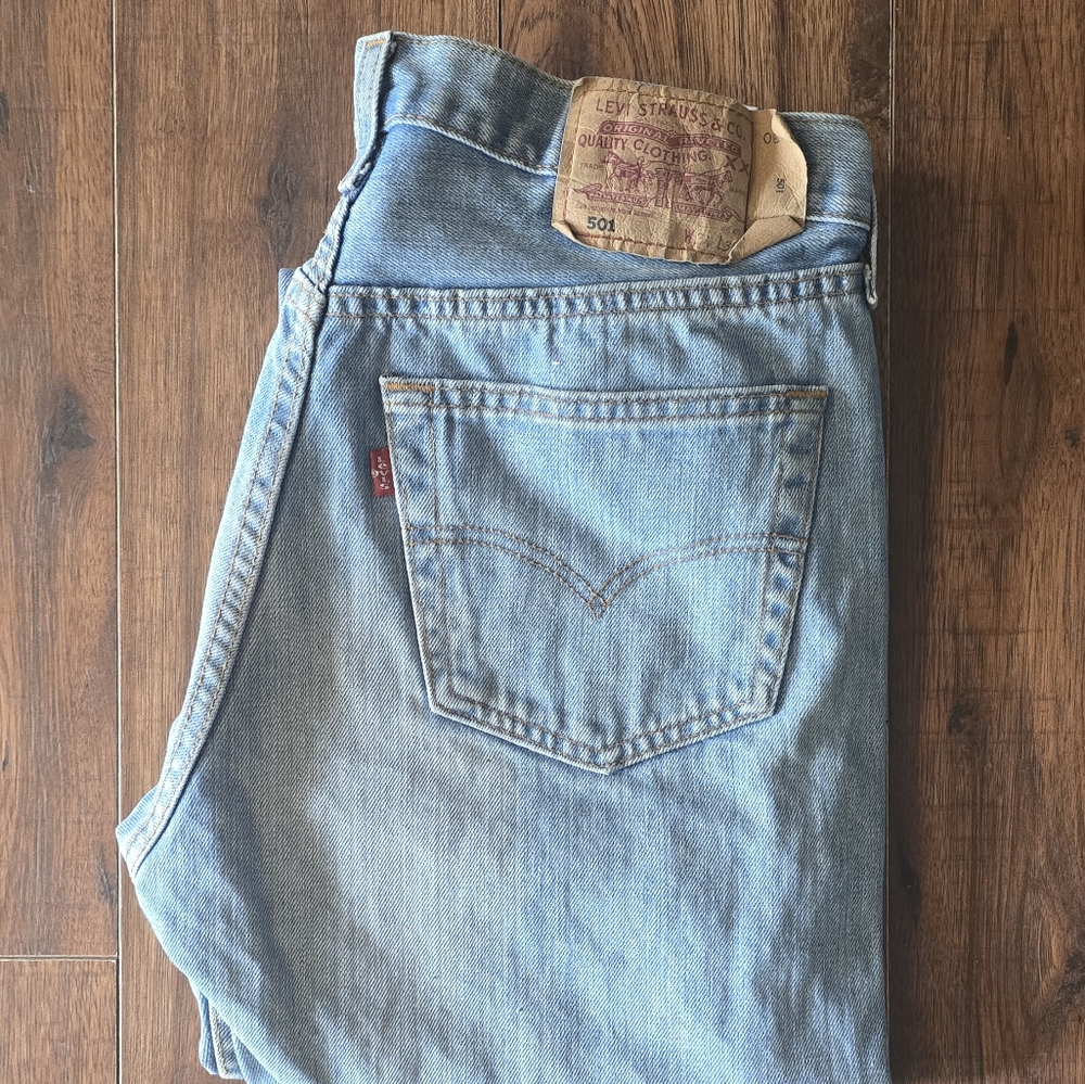 Levi's Light Blue Straight Men Jeans